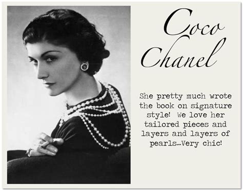 coco chanel signature